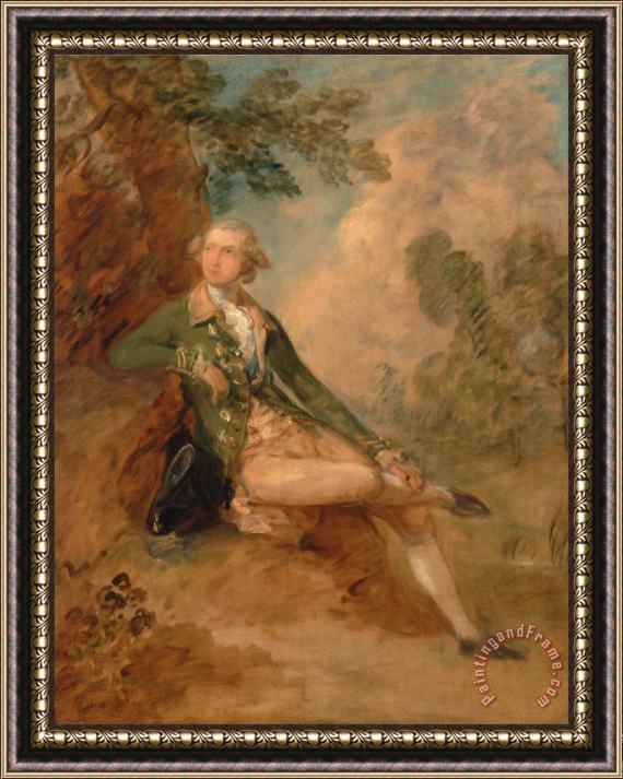 Gainsborough, Thomas Edward Augustus, Duke of Kent Framed Print