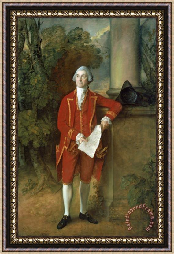 Gainsborough, Thomas John Eld of Seighford Hall, Stafford Framed Painting