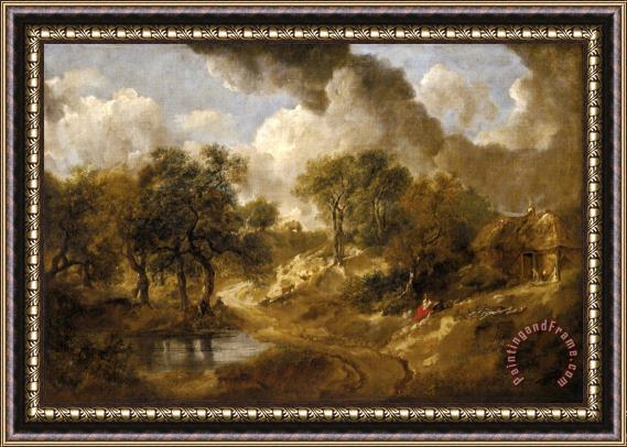 Gainsborough, Thomas Landscape in Suffolk Framed Print