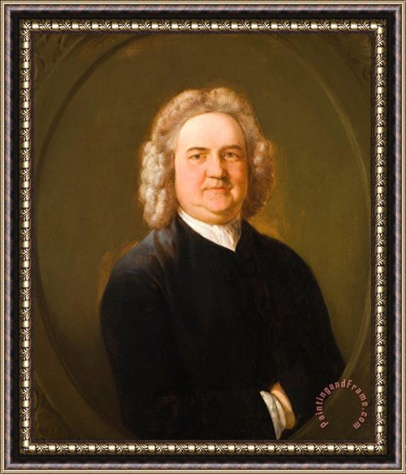 Gainsborough, Thomas Portrait of Thomas Chubb Framed Painting