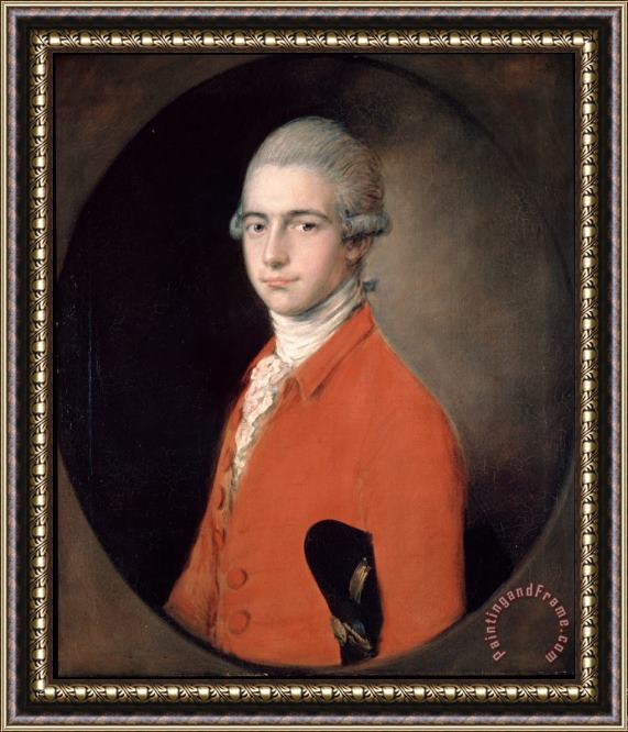 Gainsborough, Thomas Thomas Linley The Younger Framed Painting