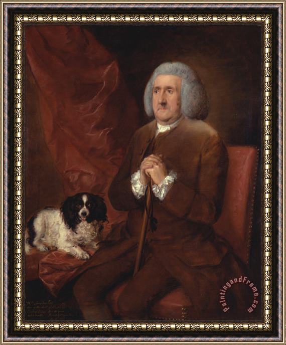 Gainsborough, Thomas William Lowndes, Auditor of His Majesty's Court of Exchequer Framed Print