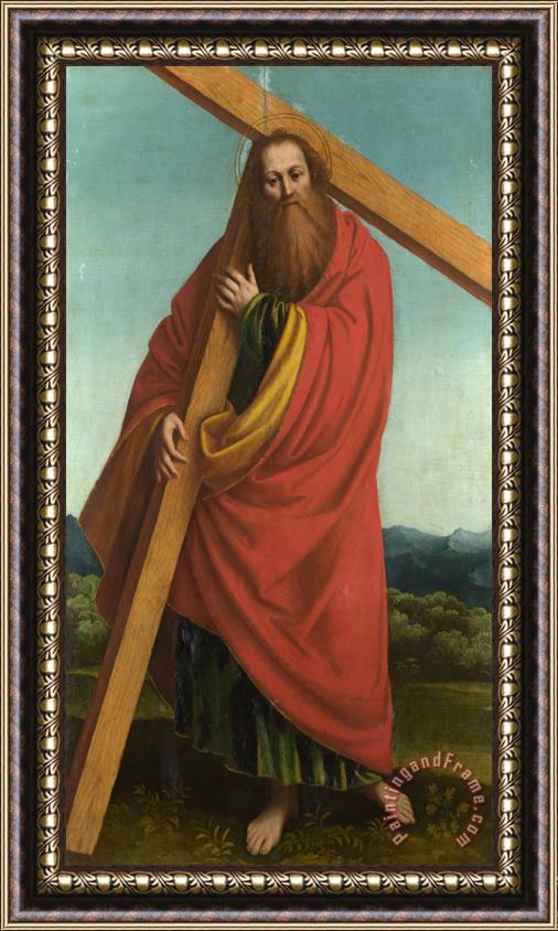 Gaudenzio Ferrari Saint Andrew Framed Painting