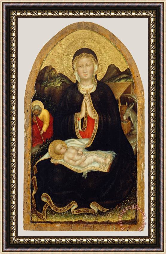 Gentile da Fabriano Nativity Framed Print
