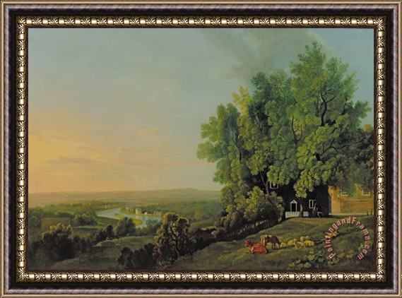 George Baratt View from Richmond Framed Print