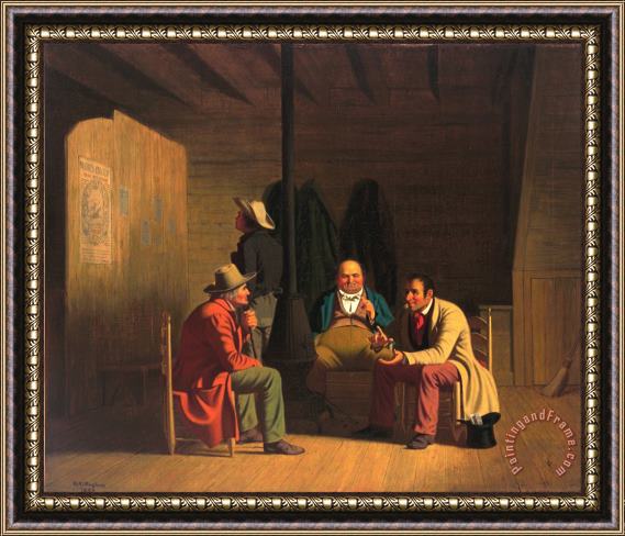 George Caleb Bingham Country Politician Framed Painting