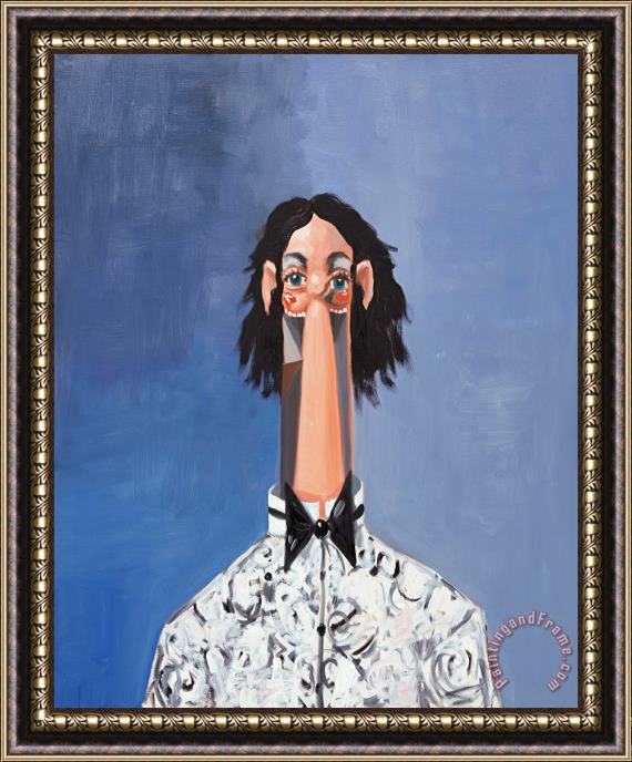 George Condo Marc Jacobs, 2007 Framed Print
