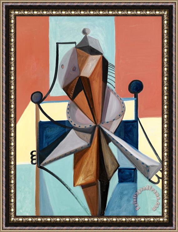 George Condo Standing Form Framed Print