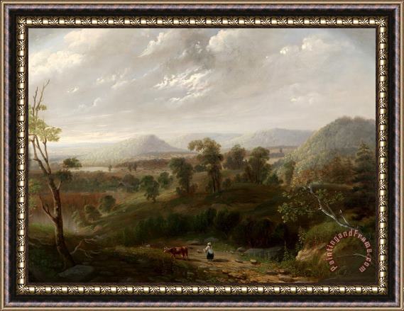 George Inness Storm Clouds, Berkshires Framed Painting