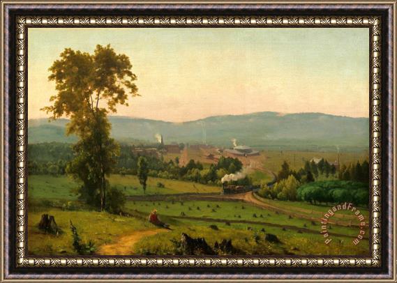 George Inness The Lackawanna Valley Framed Print