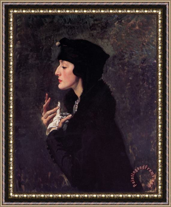 George Lambert Miss Helene Beauclerk Framed Painting