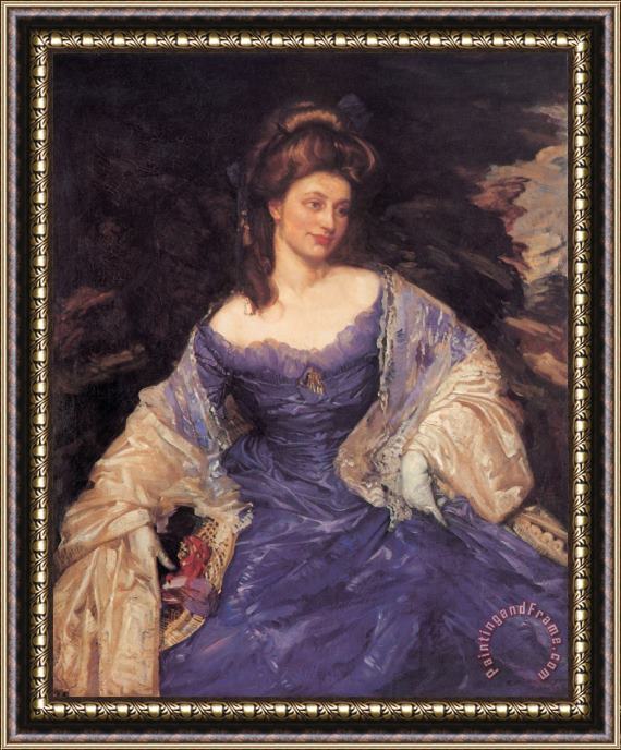 George Lambert Miss Katherine Powell Framed Painting