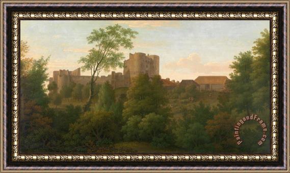 George Lambert Saltwood Castle Framed Painting