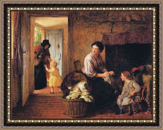 George Smith Here's Granny Framed Painting