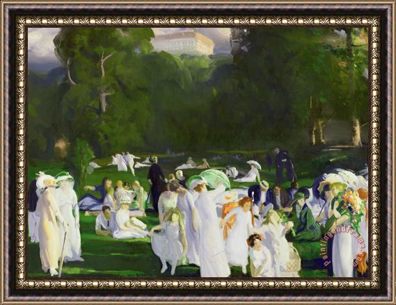 George Wesley Bellows A Day In June Framed Print