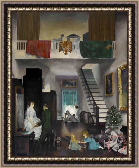 George Wesley Bellows The Studio Framed Painting