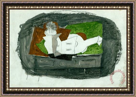Georges Braque Nature Morte, 1921 Framed Painting