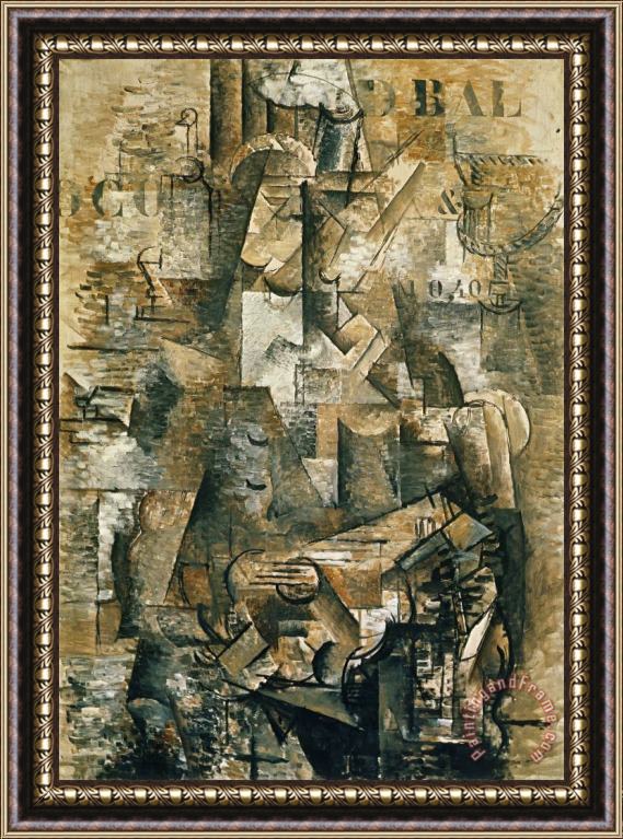 Georges Braque The Portuguese, 1911 Framed Print