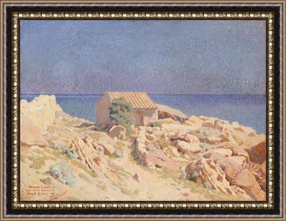 Georges Daniel de Monfreid Roussillon Landscape Framed Painting
