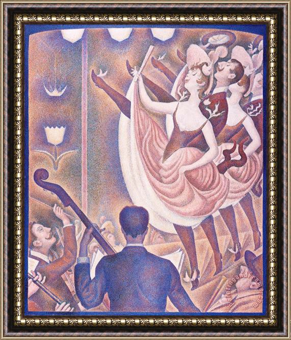 Georges Seurat Le Chahut Framed Painting