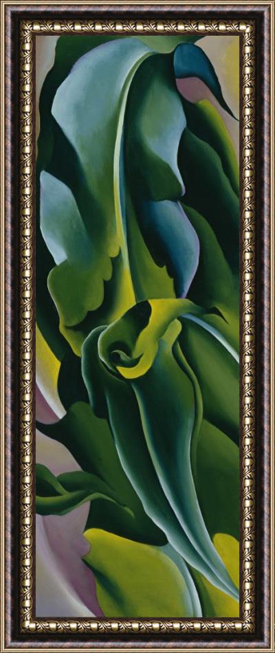 Georgia O'keeffe Corn, No. 2, 1924 Framed Painting