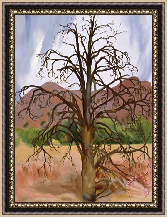 Georgia O'keeffe Dead Pinon Tree, 1943 Framed Print
