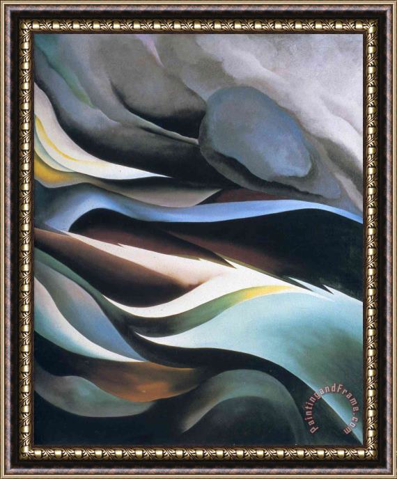 Georgia O'keeffe From The Lake Framed Painting