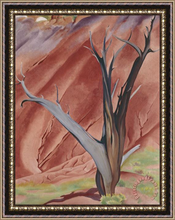 Georgia O'keeffe Gerald's Tree I, 1937 Framed Painting
