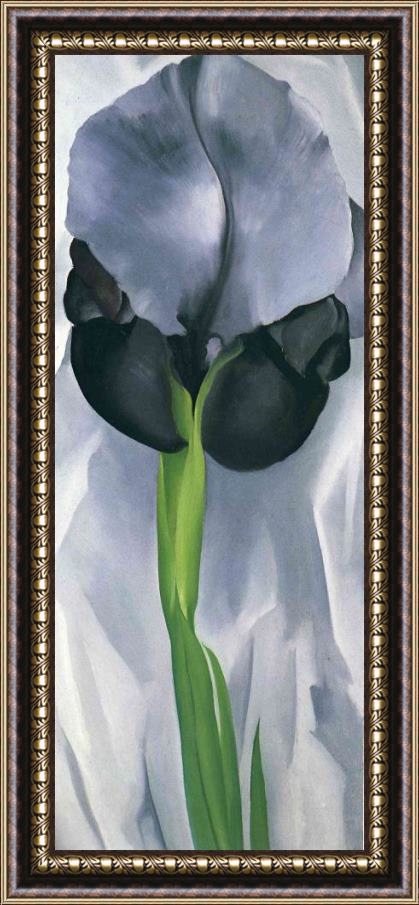Georgia O'keeffe Iris 7 Framed Painting