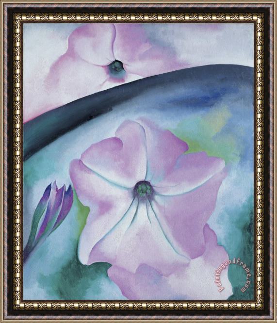 Georgia O'Keeffe Petunia No. 2, 1924 Framed Painting