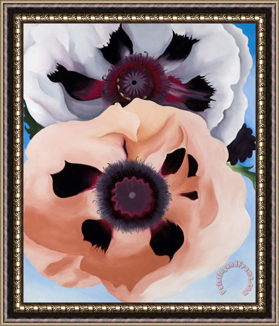 Georgia O'Keeffe Poppies Framed Print