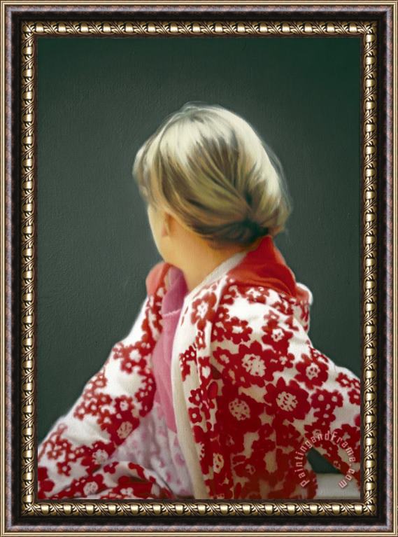 Gerhard Richter Betty, 1988 Framed Painting
