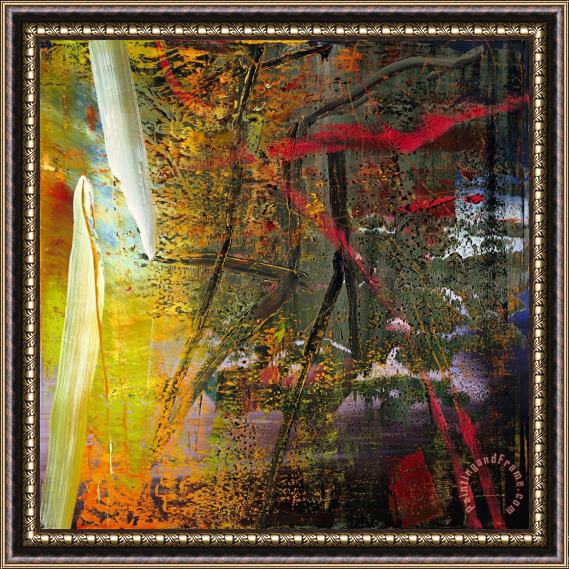 Gerhard Richter Branches, 1988 Framed Painting