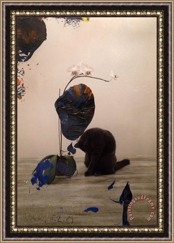 Gerhard Richter Untitled, 2 5 89, 1989 Framed Painting