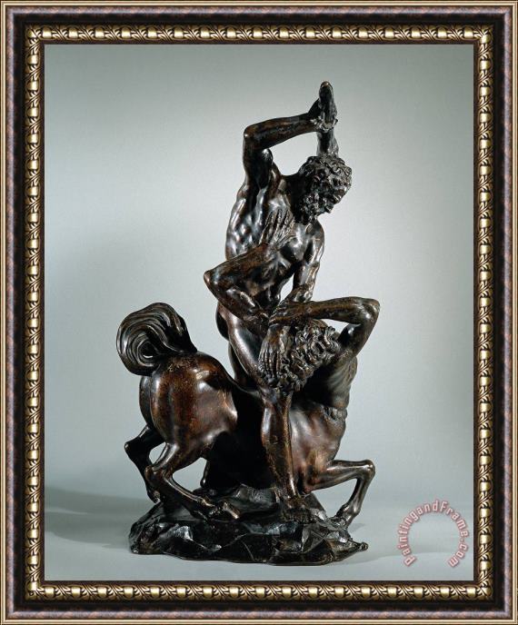 Giambologna Hercules And Nessus Framed Print