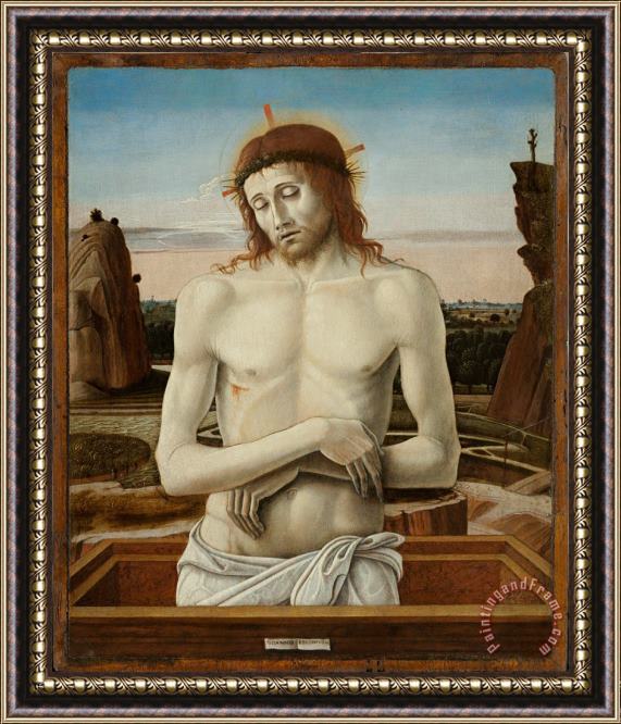 Giovanni Bellini Imago Pietatis Framed Painting
