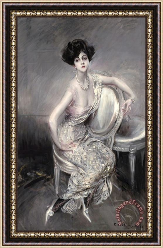 Giovanni Boldini Portrait of Rita De Acosta Lydig, 1911 Framed Print