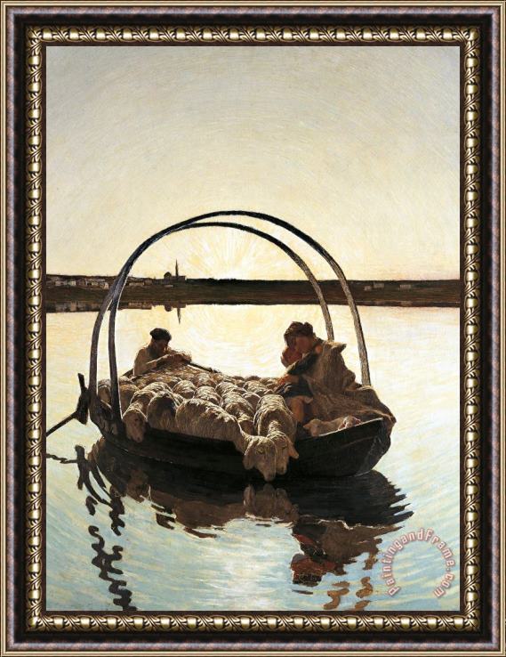 Giovanni Segantini Ave Maria Framed Painting