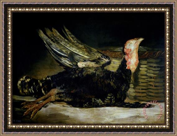 Goya Still Life Framed Painting