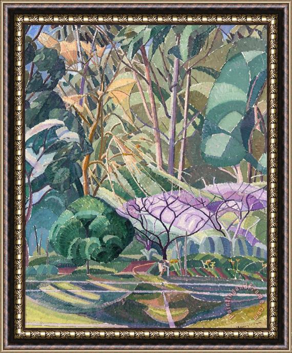 Grace Cossington Smith Trees Framed Painting