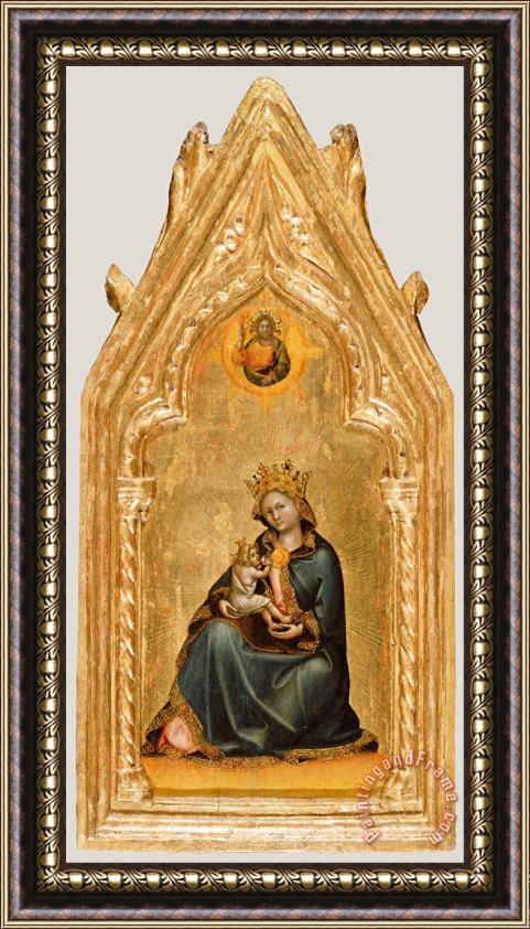 Guariento di Arpo Madonna of Humility Framed Print