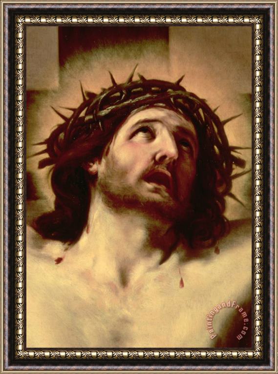 Guido Reni The Crown Of Thorns Framed Painting