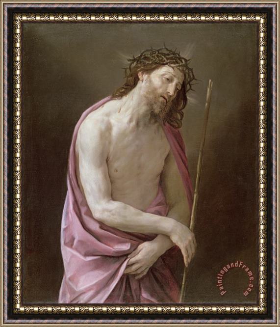Guido Reni The Man of Sorrows Framed Painting