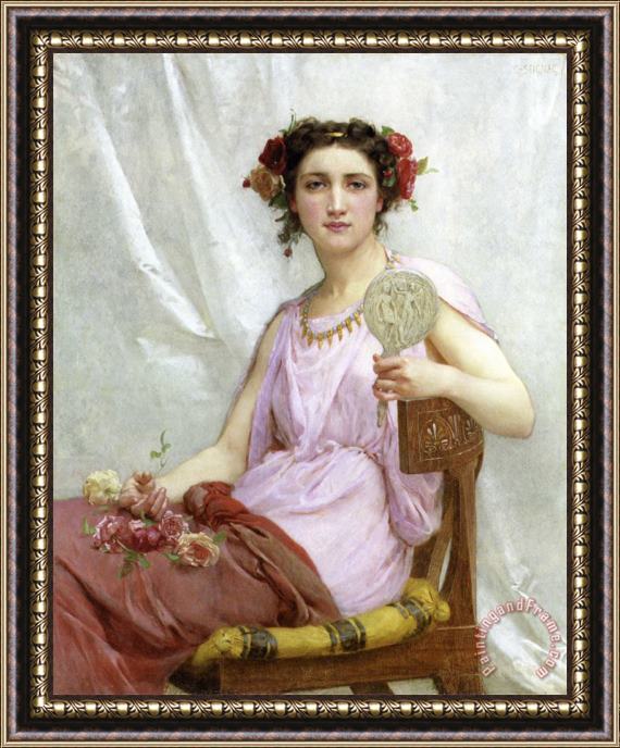 Guillaume Seignac Vanity Framed Painting