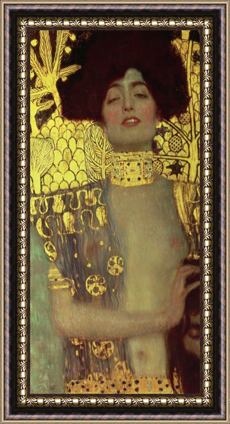 Gustav Klimt Judith Framed Painting
