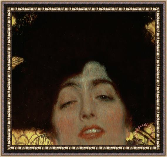 Gustav Klimt Judith Framed Print