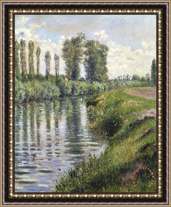 Gustave Caillebotte Small Branch Of The Seine At Argenteuil Framed Print