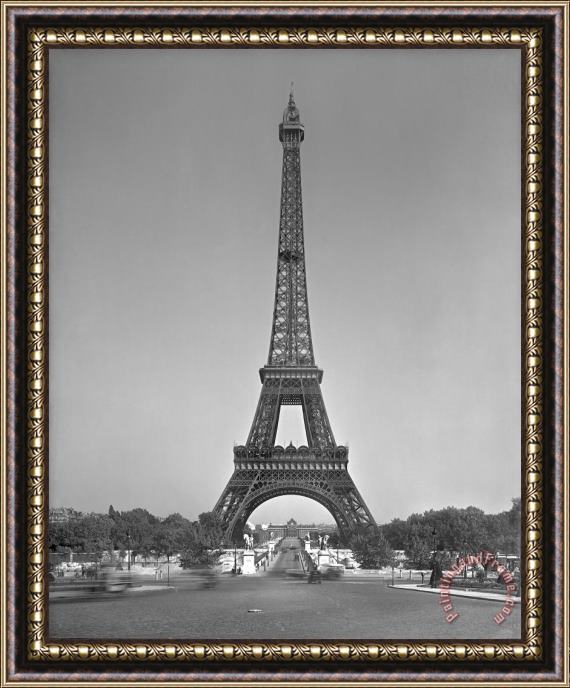 Gustave Eiffel The Eiffel tower Framed Print