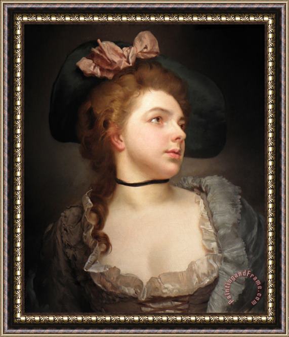 Gustave Jean Jacquet Tender Thoughts Framed Painting