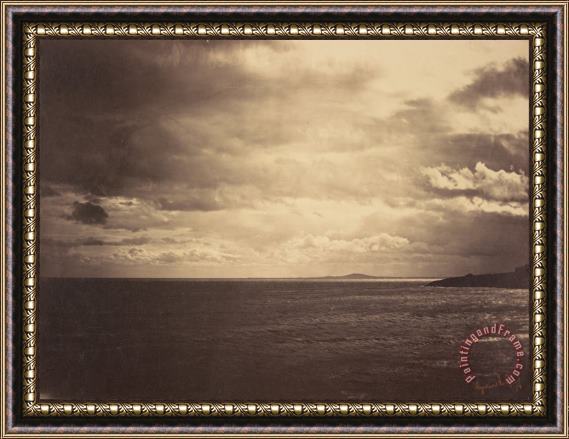 Gustave Le Gray Cloudy Sky Framed Painting